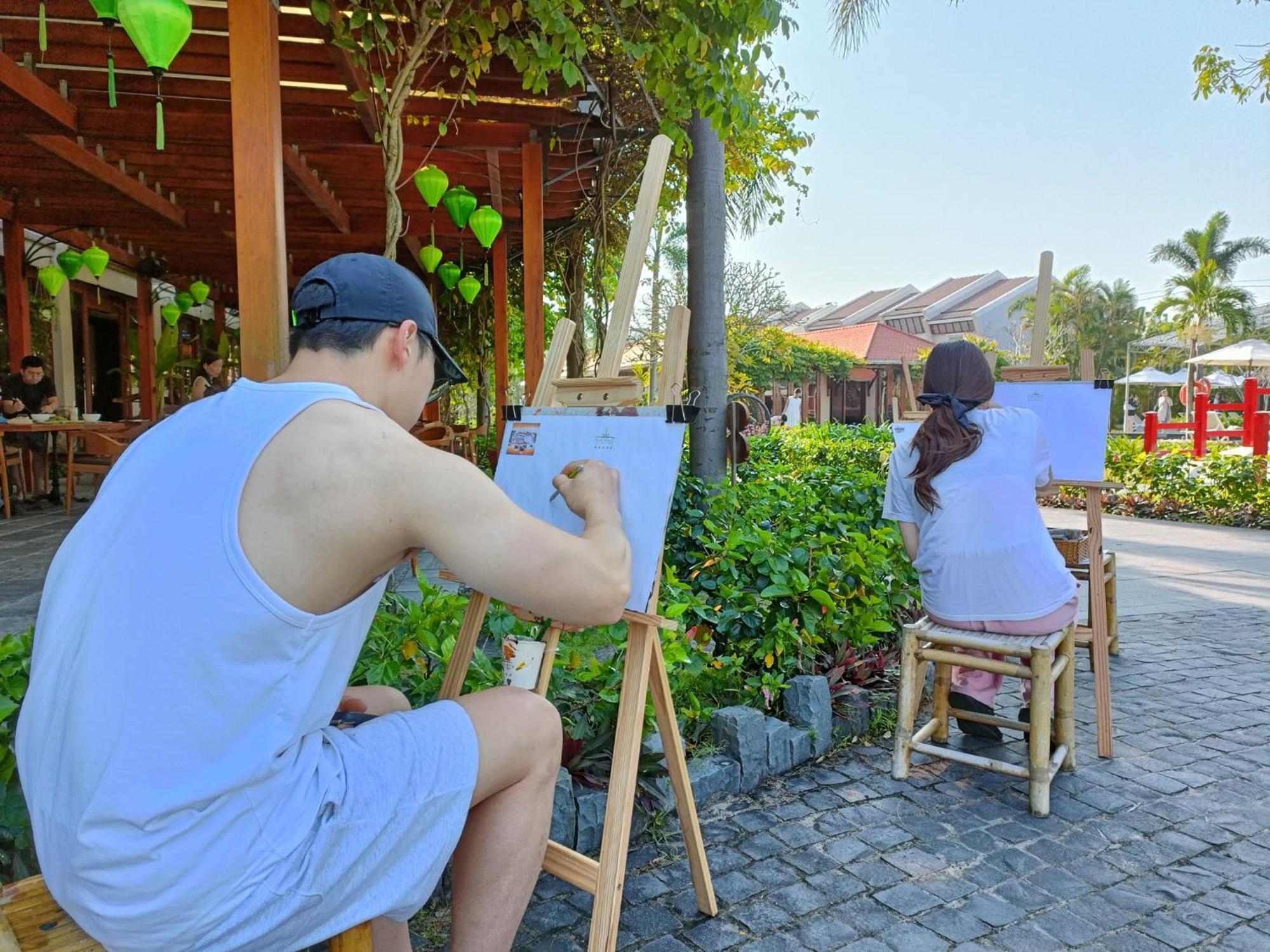 Silk Sense Hoi An River Resort Exterior foto